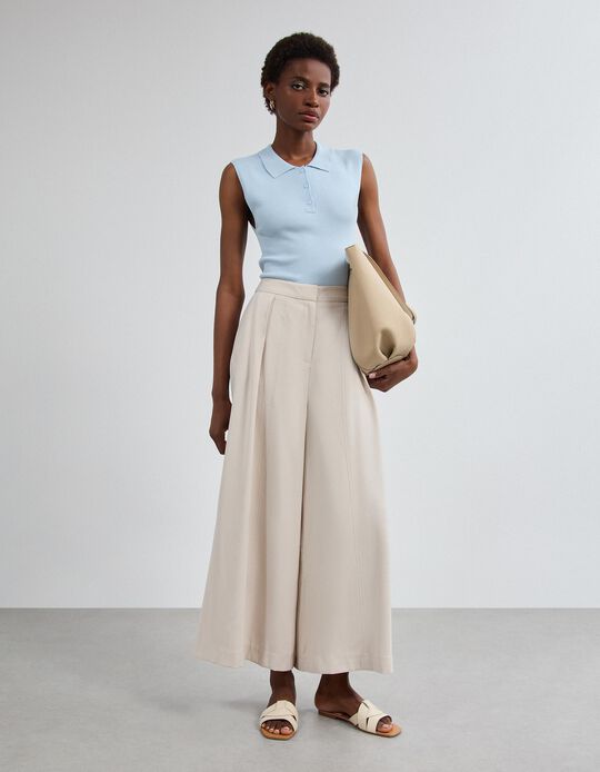 Comprar Online Cal&ccedil;as Culotte, Mulher, Bege