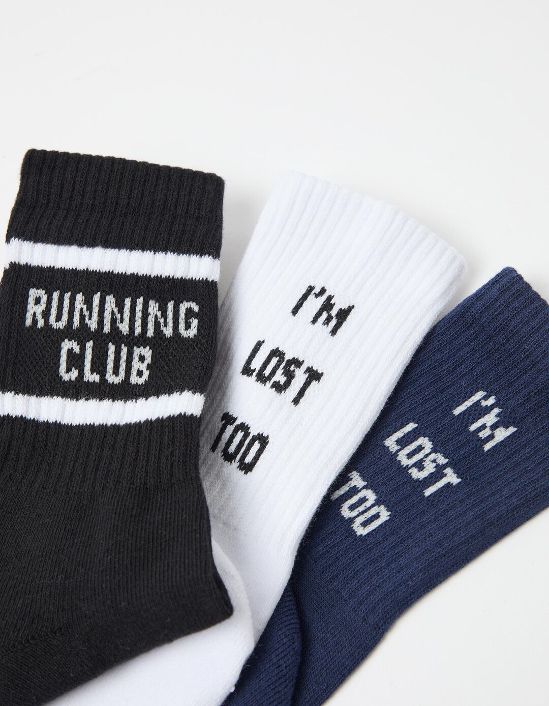 Pack 3 Pares de Meias, Homem, Multicor