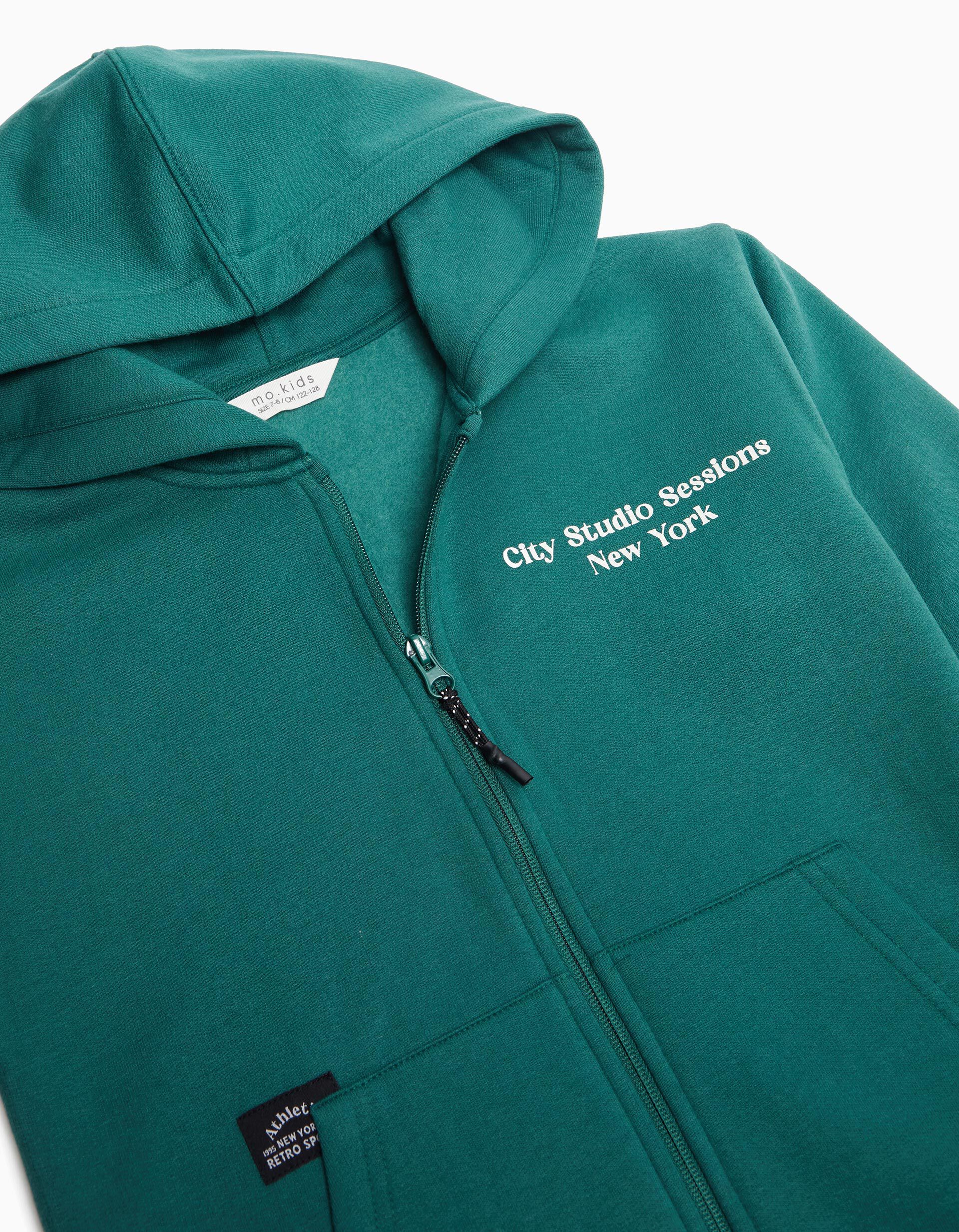 Comprar Online Casaco com Capuz, Menino, Verde Escuro