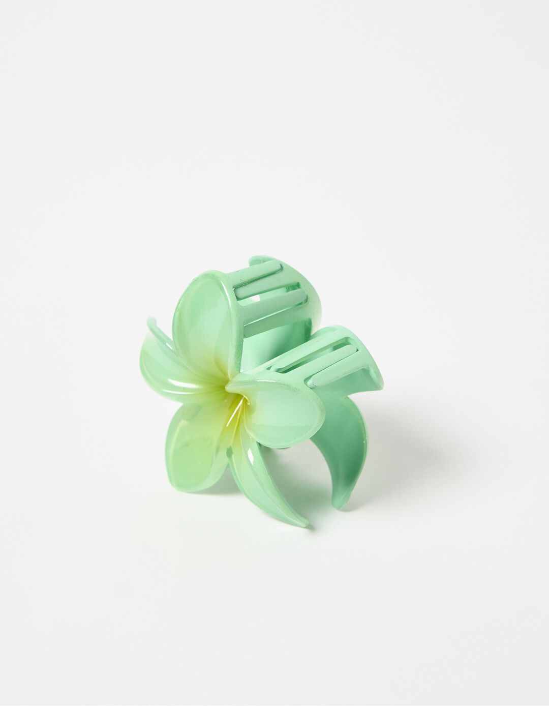 Mola de Cabelo Flor, Mulher, Verde