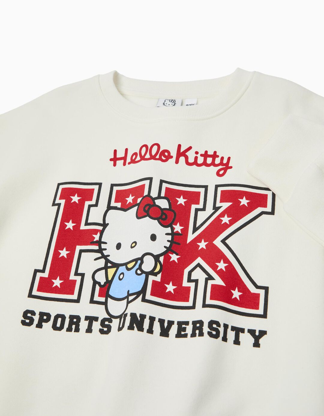 Sweatshirt 'Hello Kitty', Menina, Branco