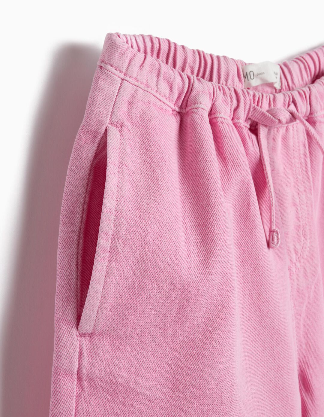Cal&ccedil;as de Ganga 'Wide Leg', Menina, Rosa