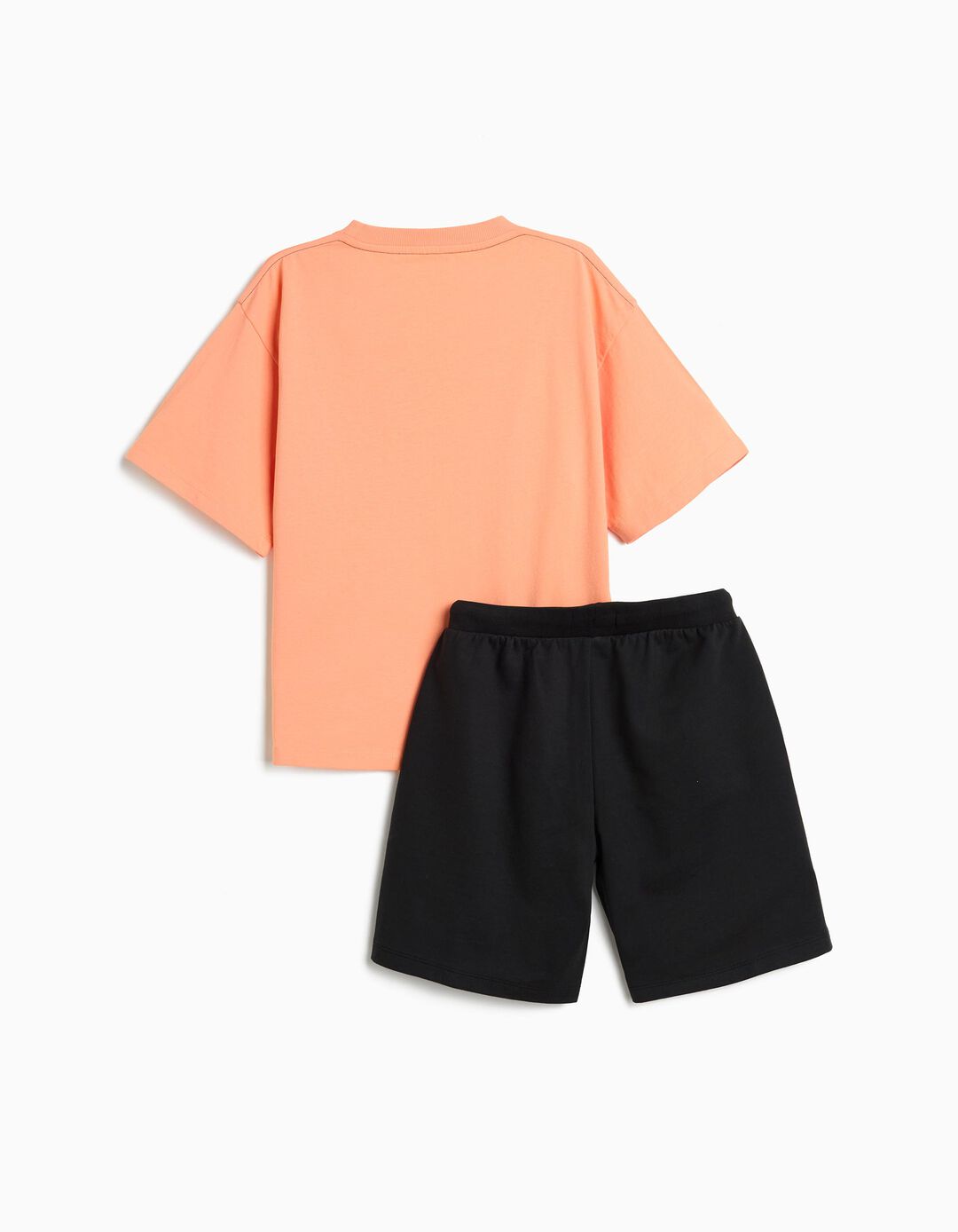 Conjunto T-shirt e Cal&ccedil;&otilde;es, Menino, Preto
