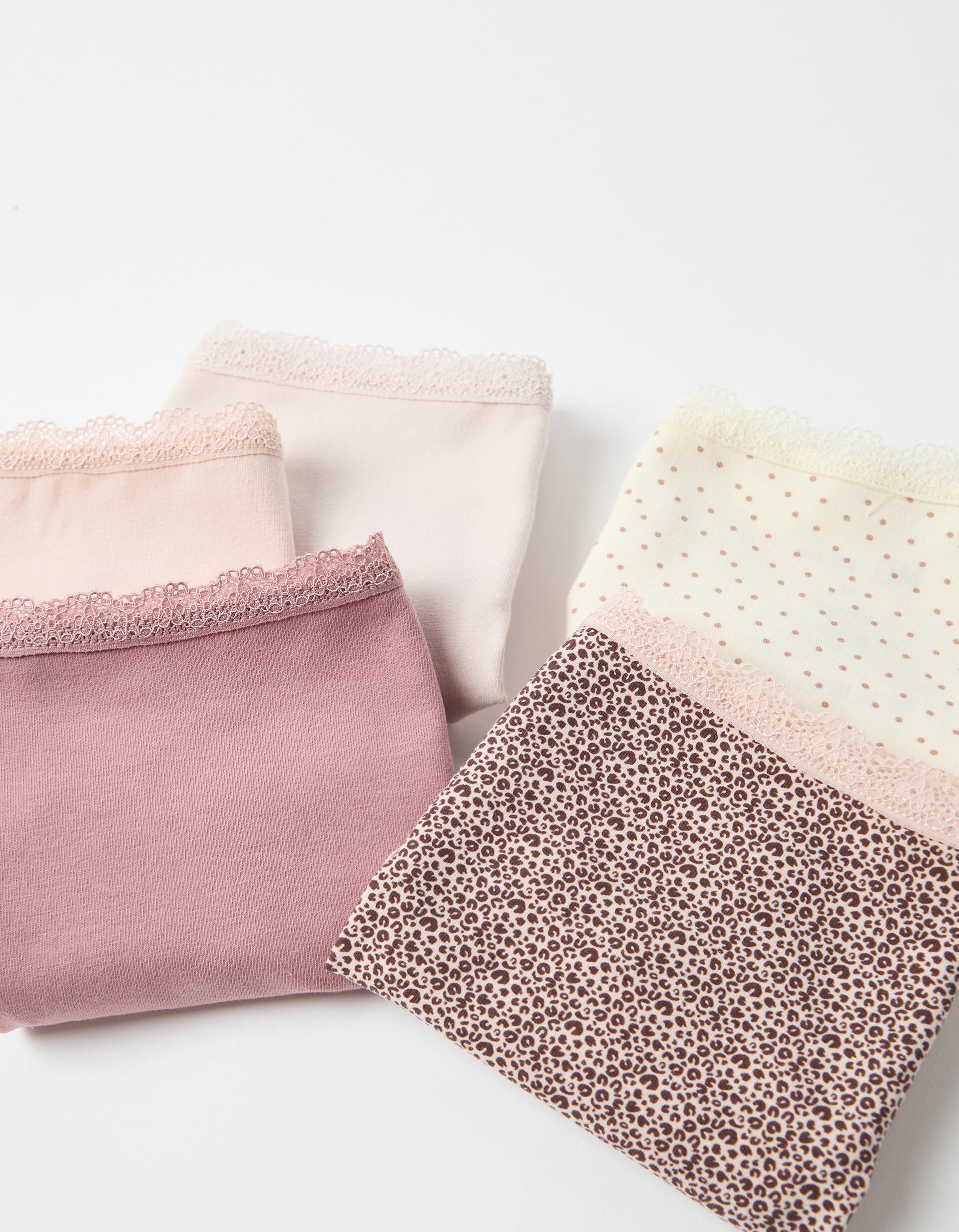 Comprar Online Pack 5 Cuecas Brief, Mulher, Rosa
