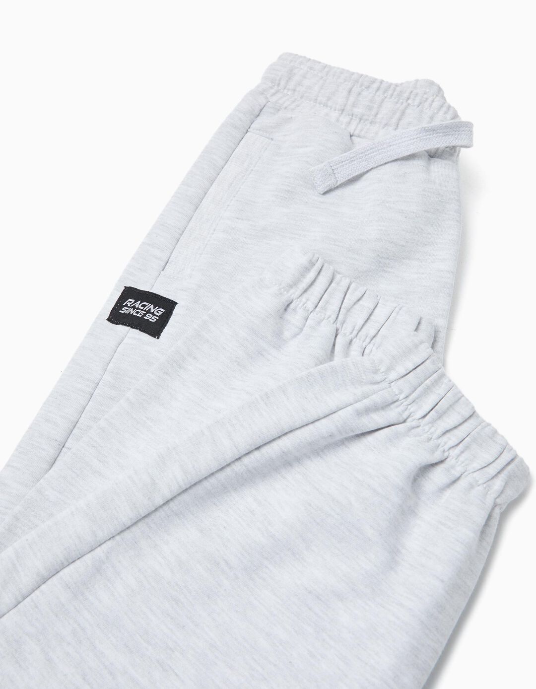 Cal&ccedil;as de Jogging, Menino, Cinzento Claro