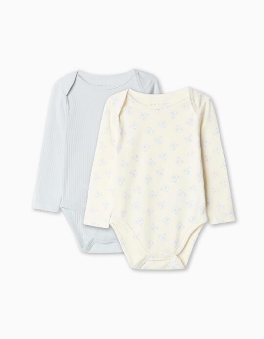 Comprar Online Pack 2 Bodies de Manga Comprida, Menino, Multicor