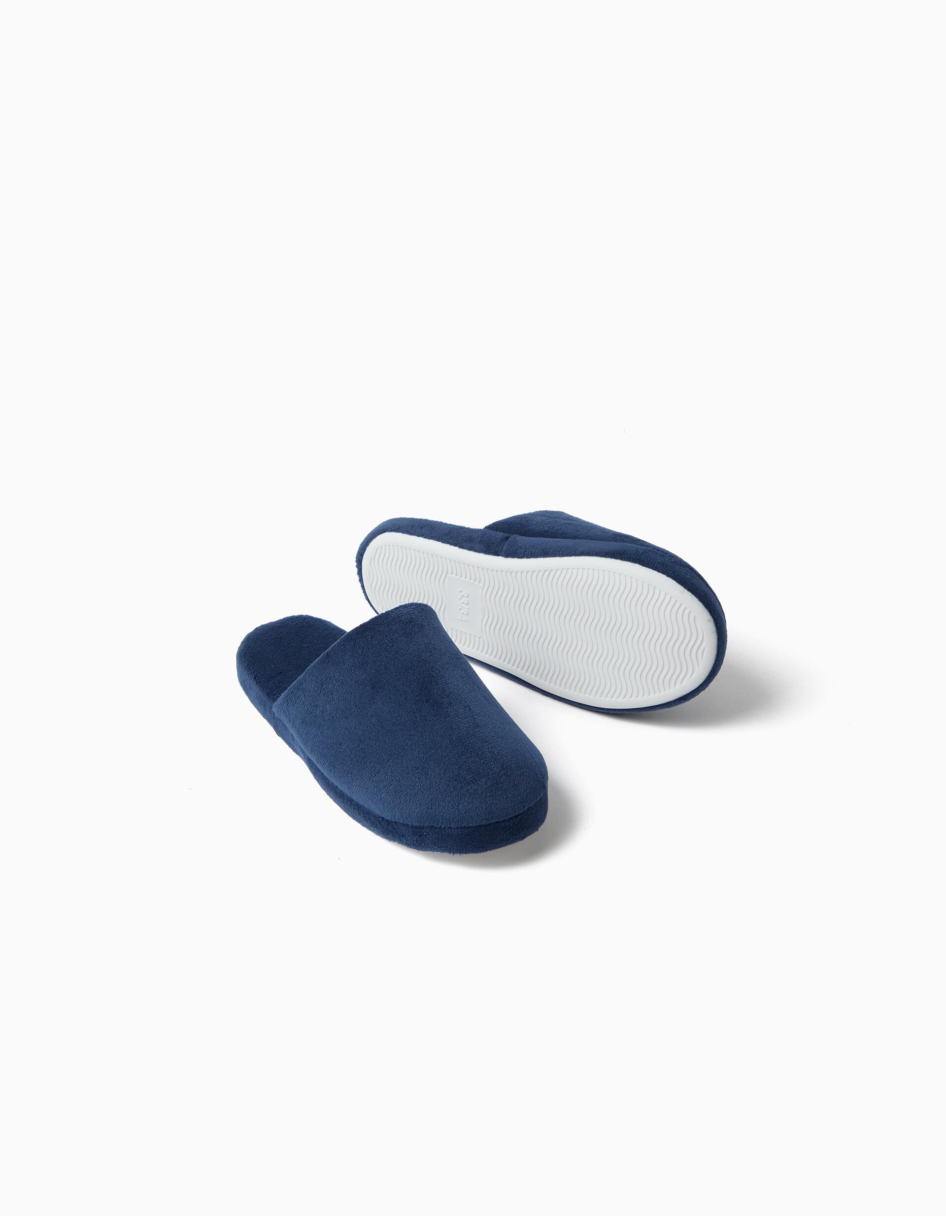 Comprar Online Chinelos De Quarto, Menino, Azul