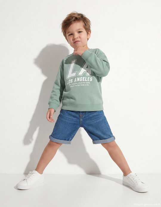 Comprar Online Sweatshirt, Menino, Verde Claro
