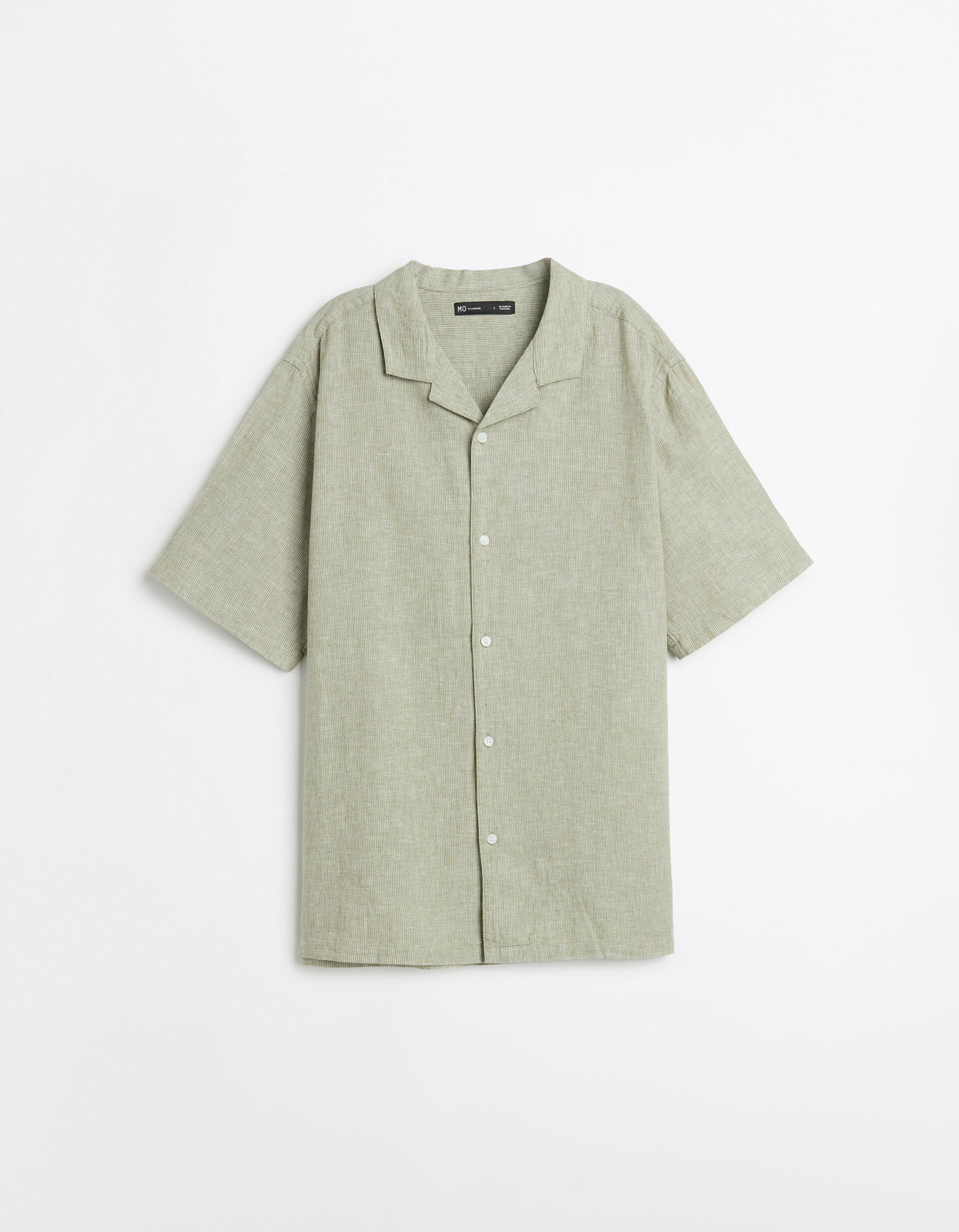 Comprar Online Camisa com Linho, Homem, Verde