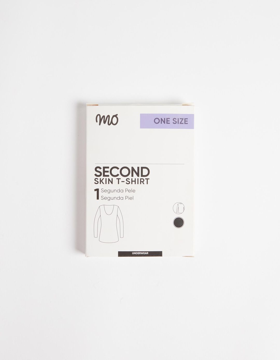 Camisola Interior 'Second Skin', Mulher, Preto