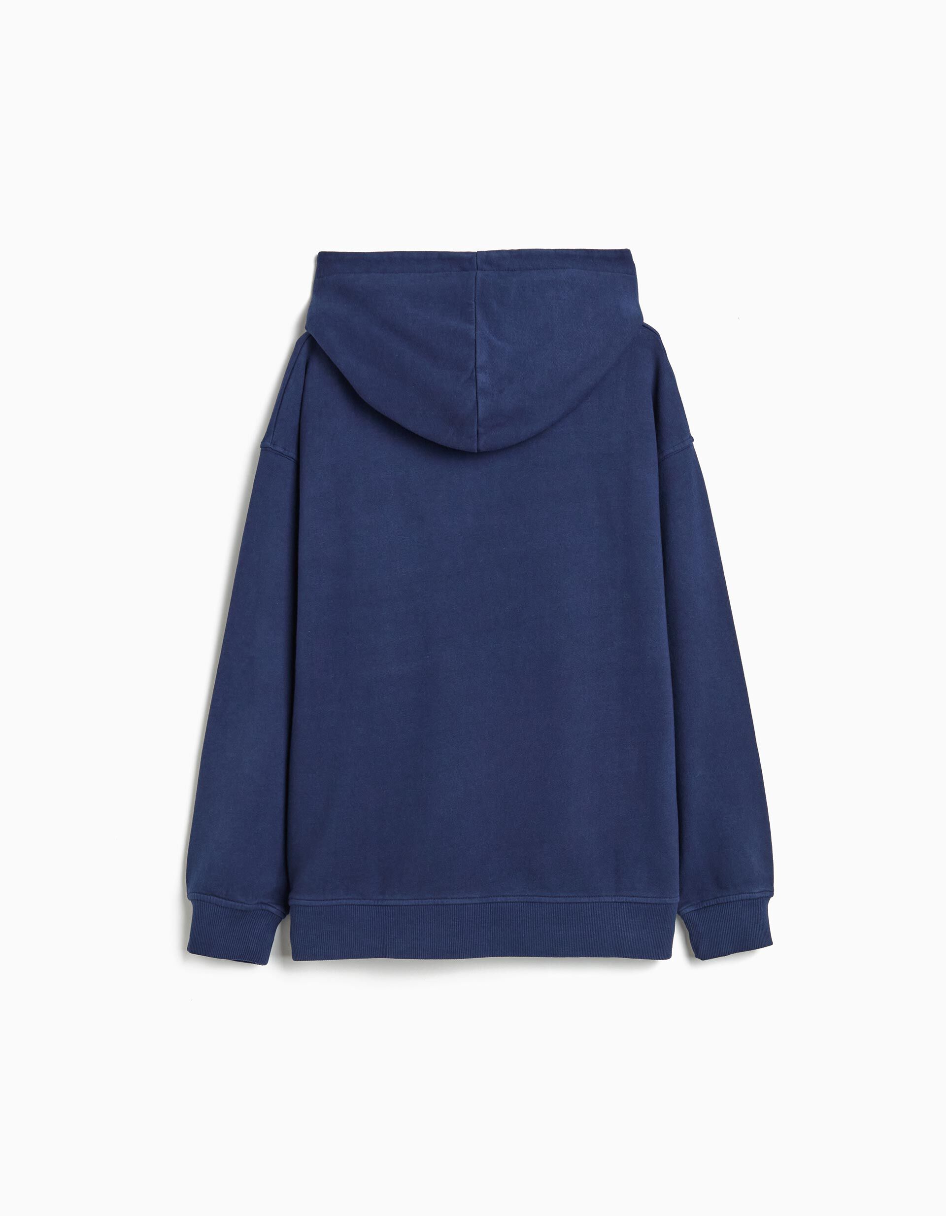 Comprar Online Sweatshirt com Capuz, Menino, Azul Escuro
