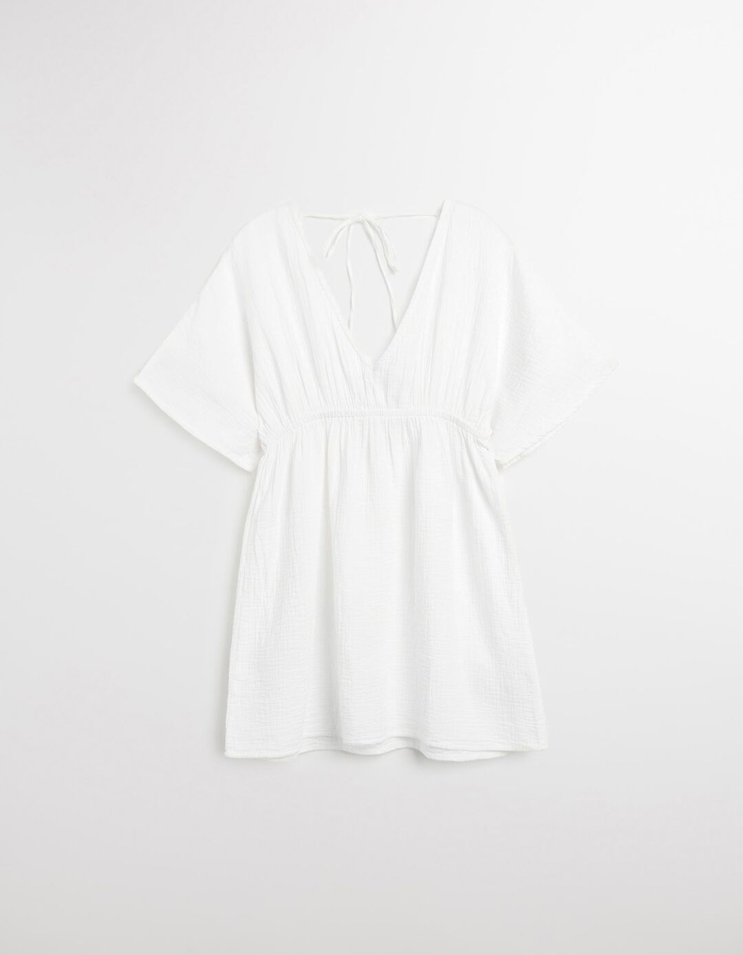 Vestido Kimono, Mulher, Branco