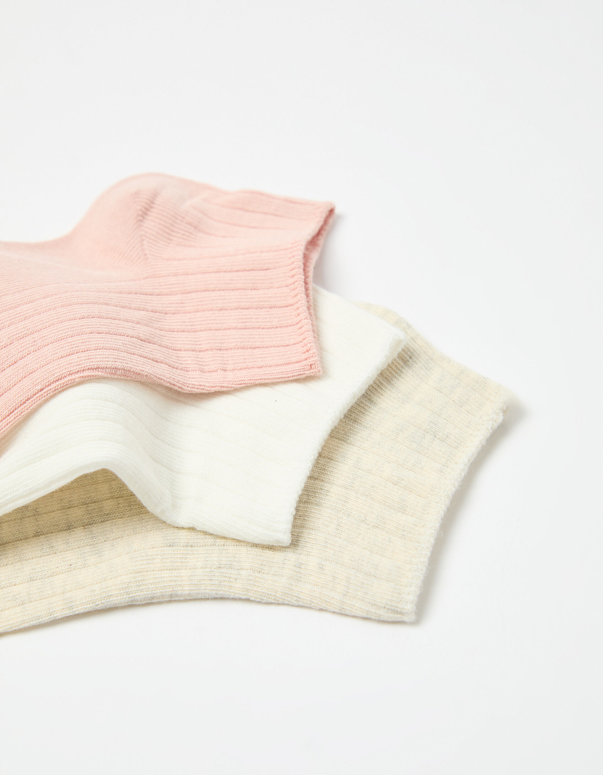 Comprar Online Pack 3 Pares de Meias Tornozelo, Mulher, Multicor