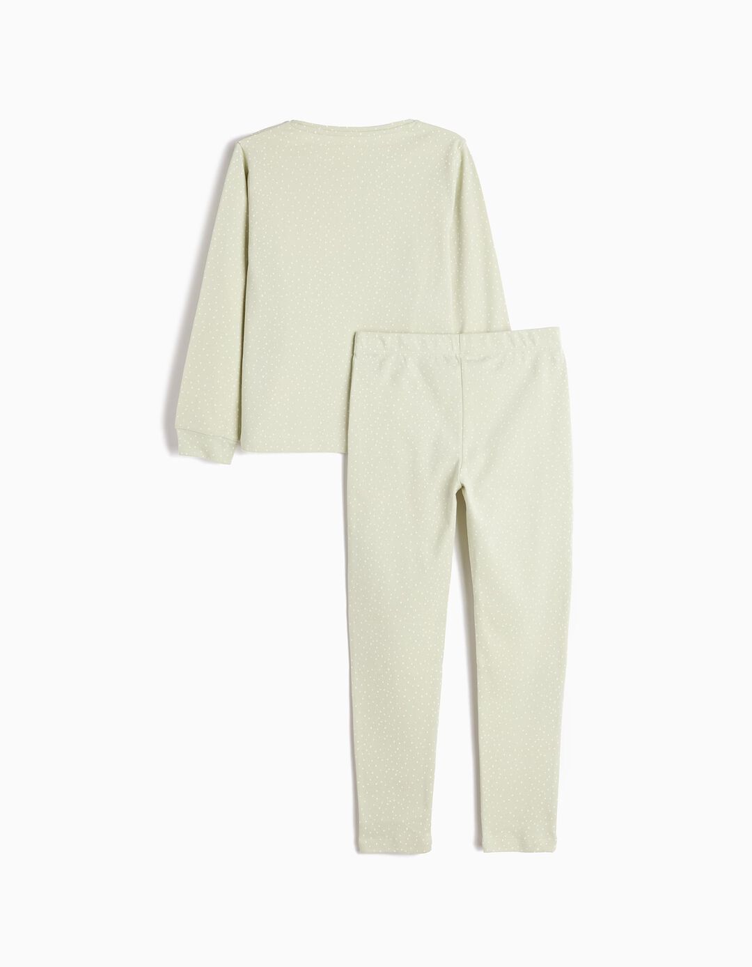 Pijama, Menina, Verde Claro