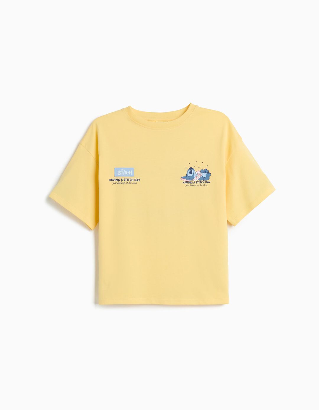 T-shirt 'Stitch' &copy;Disney, Menina, Amarelo Claro
