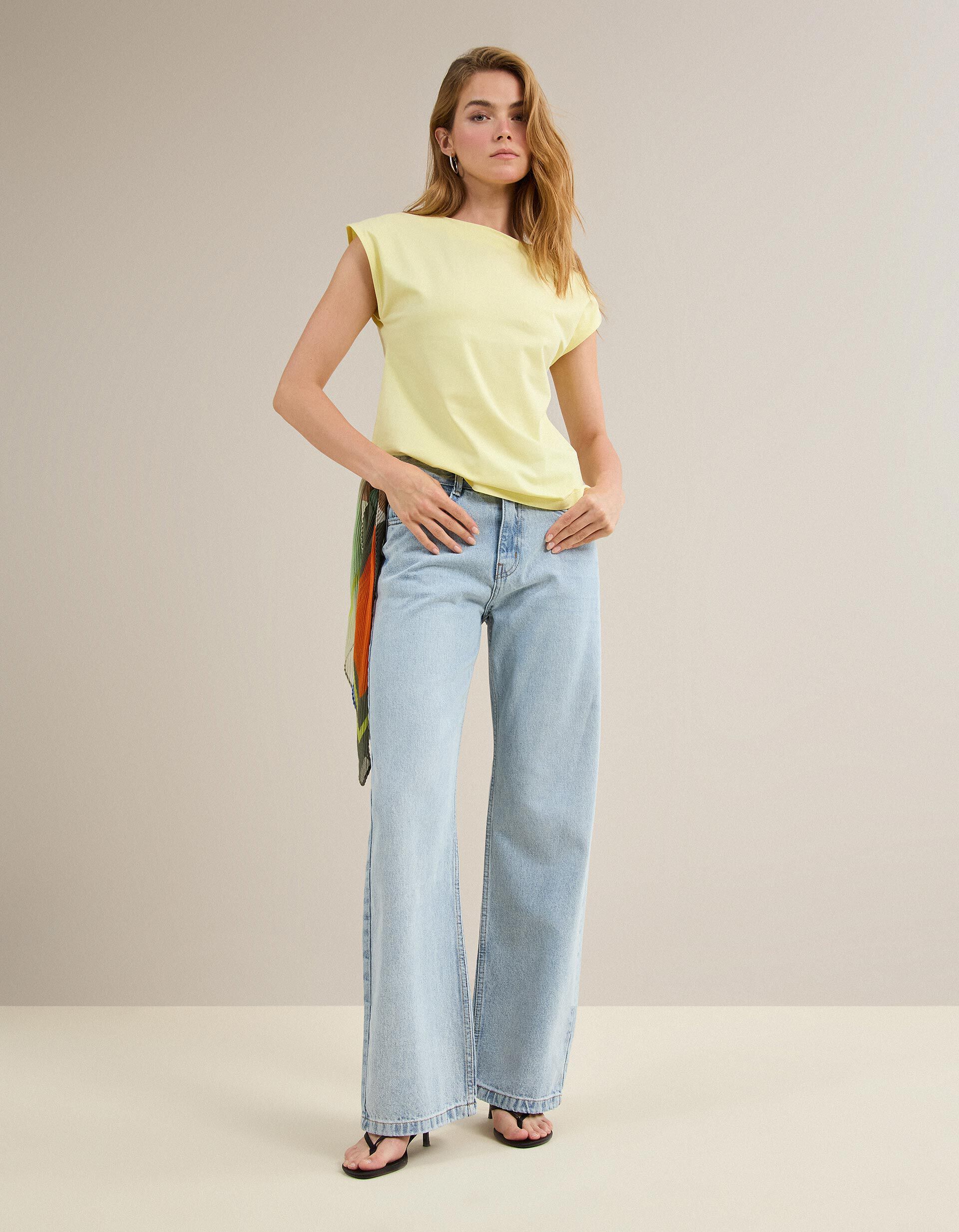 Comprar Online T-shirt, Mulher, Amarelo