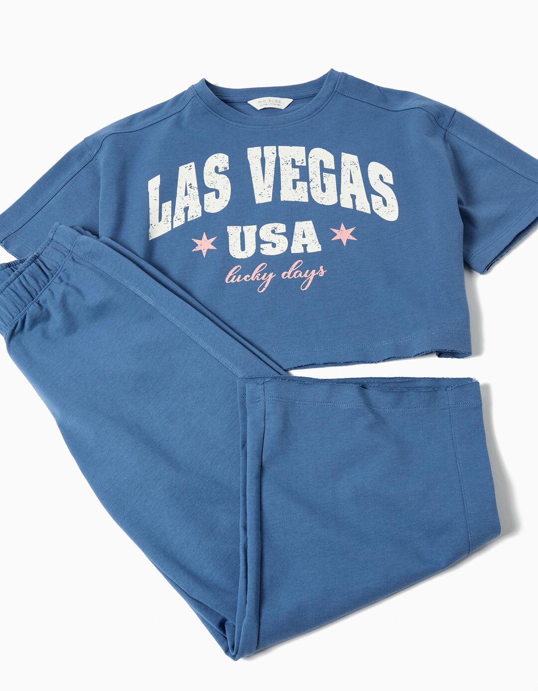 Conjunto de Jogging, Menina, Azul