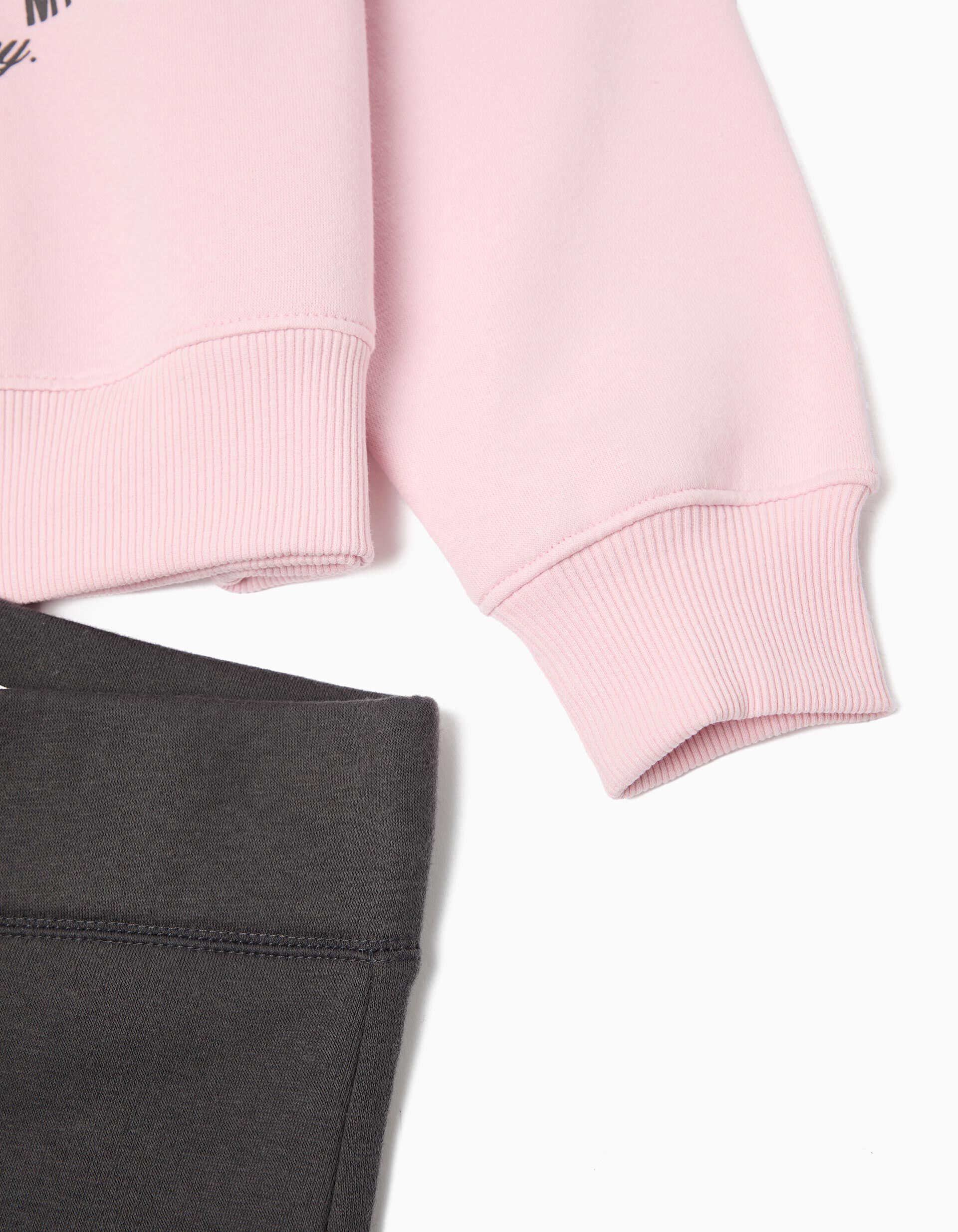 Comprar Online Conjunto de Jogging, Menina, Cinzento Escuro