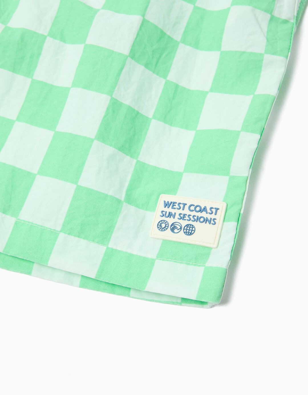 Cal&ccedil;&otilde;es de Banho 'Boardshort', Menino, Verde Claro