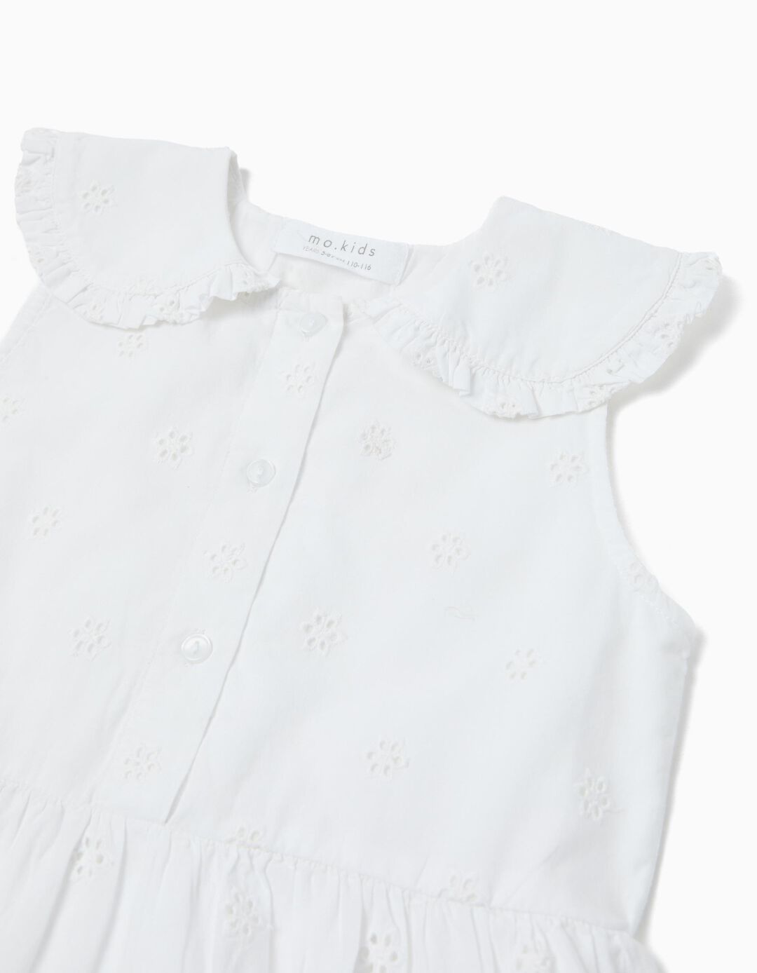 Vestido, Menina, Branco