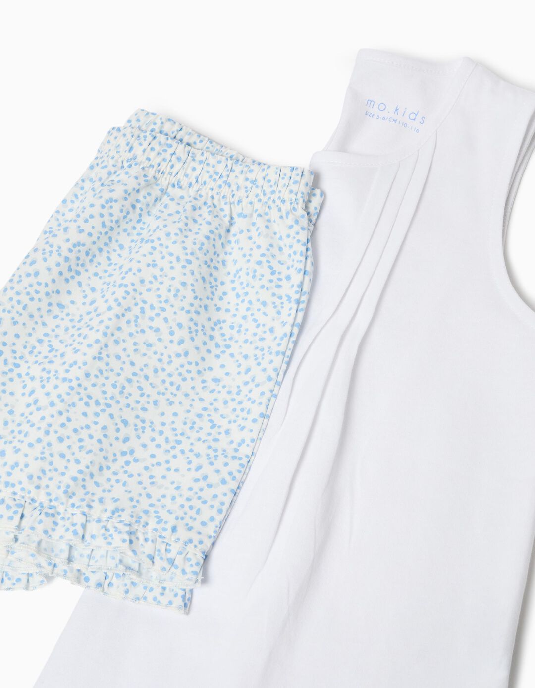 Pijama Jersey, Menina, Branco