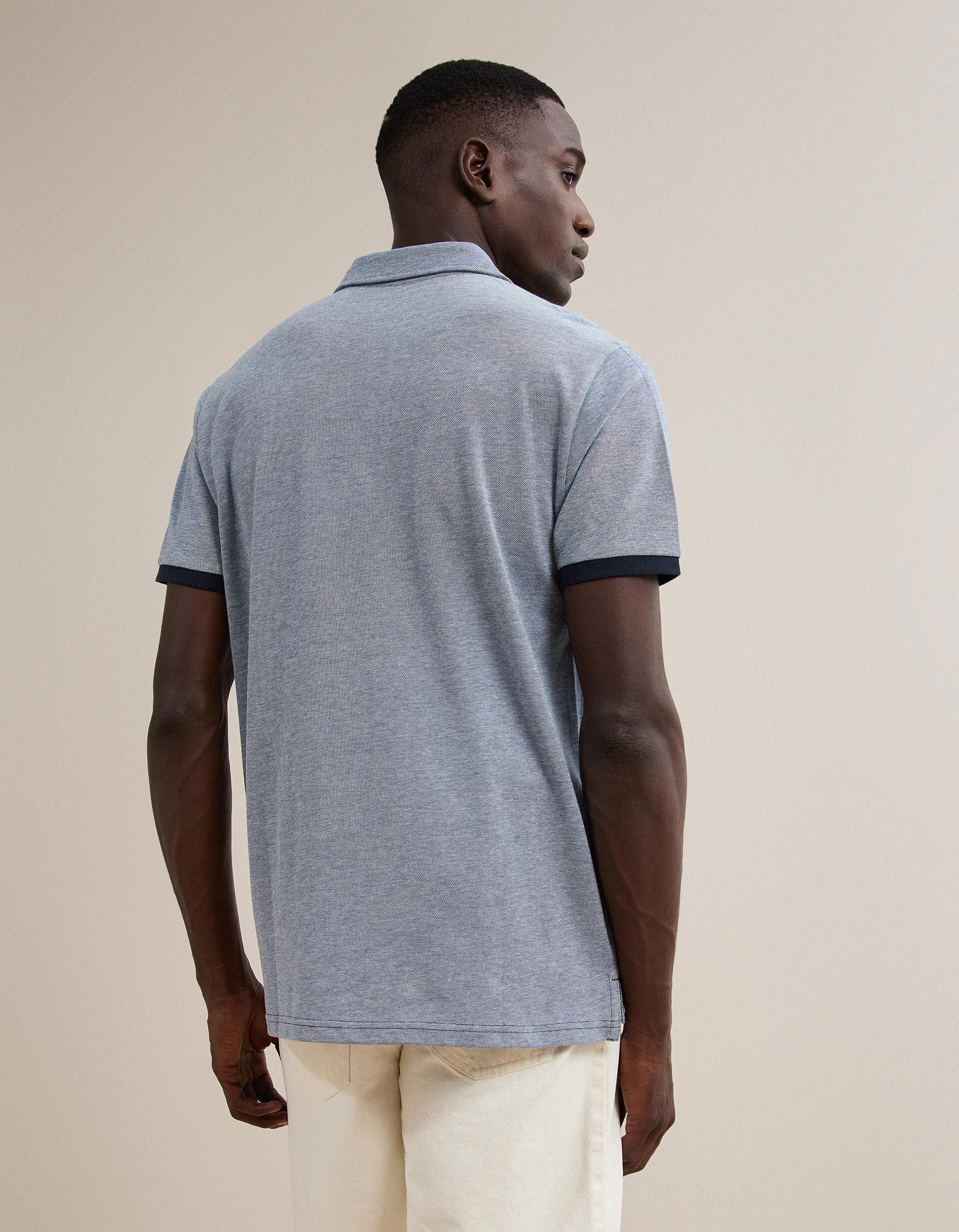 Comprar Online Polo Oxford Piquet, Homem, Azul