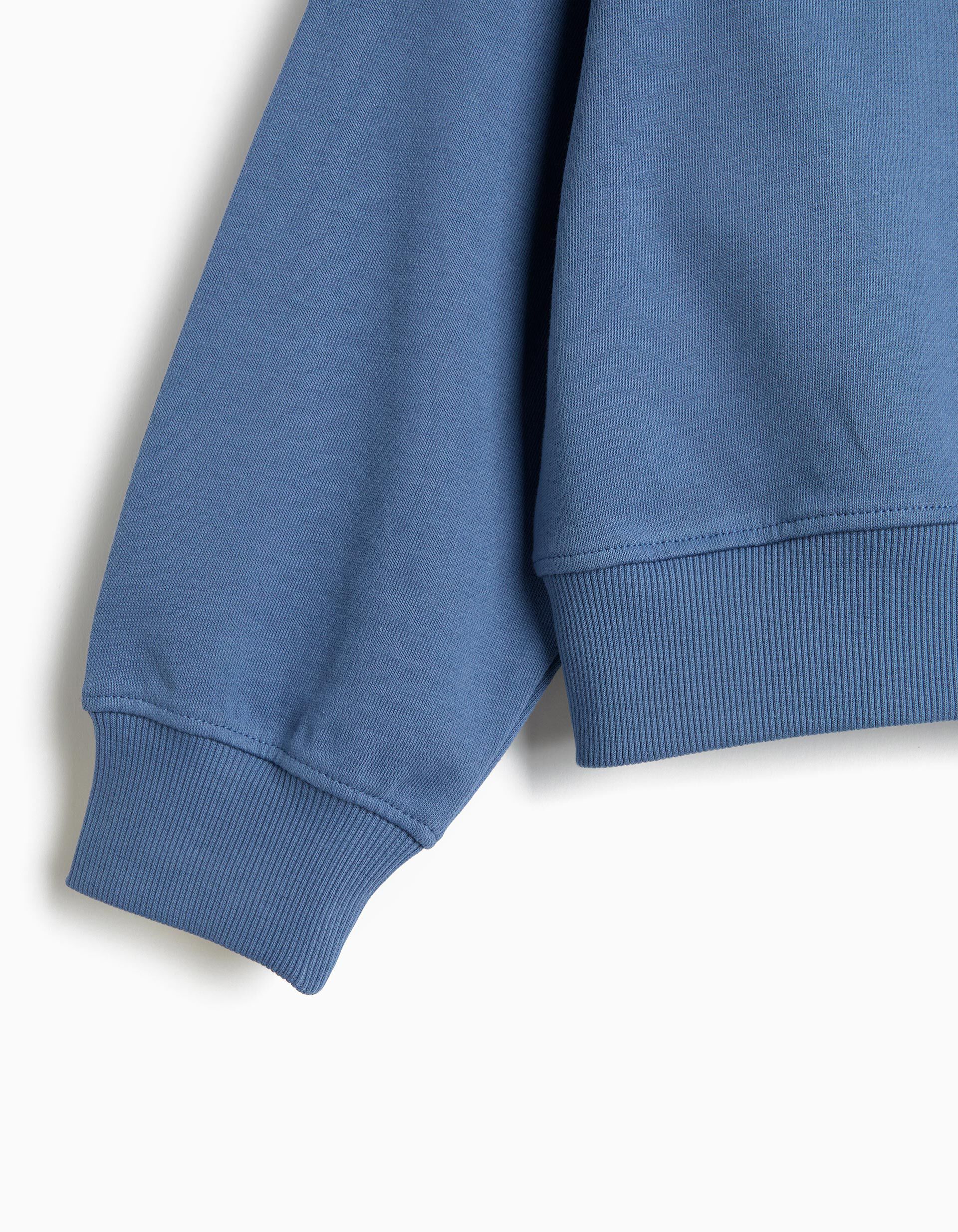 Comprar Online Sweatshirt Com Estampado, Menina, Azul Escuro