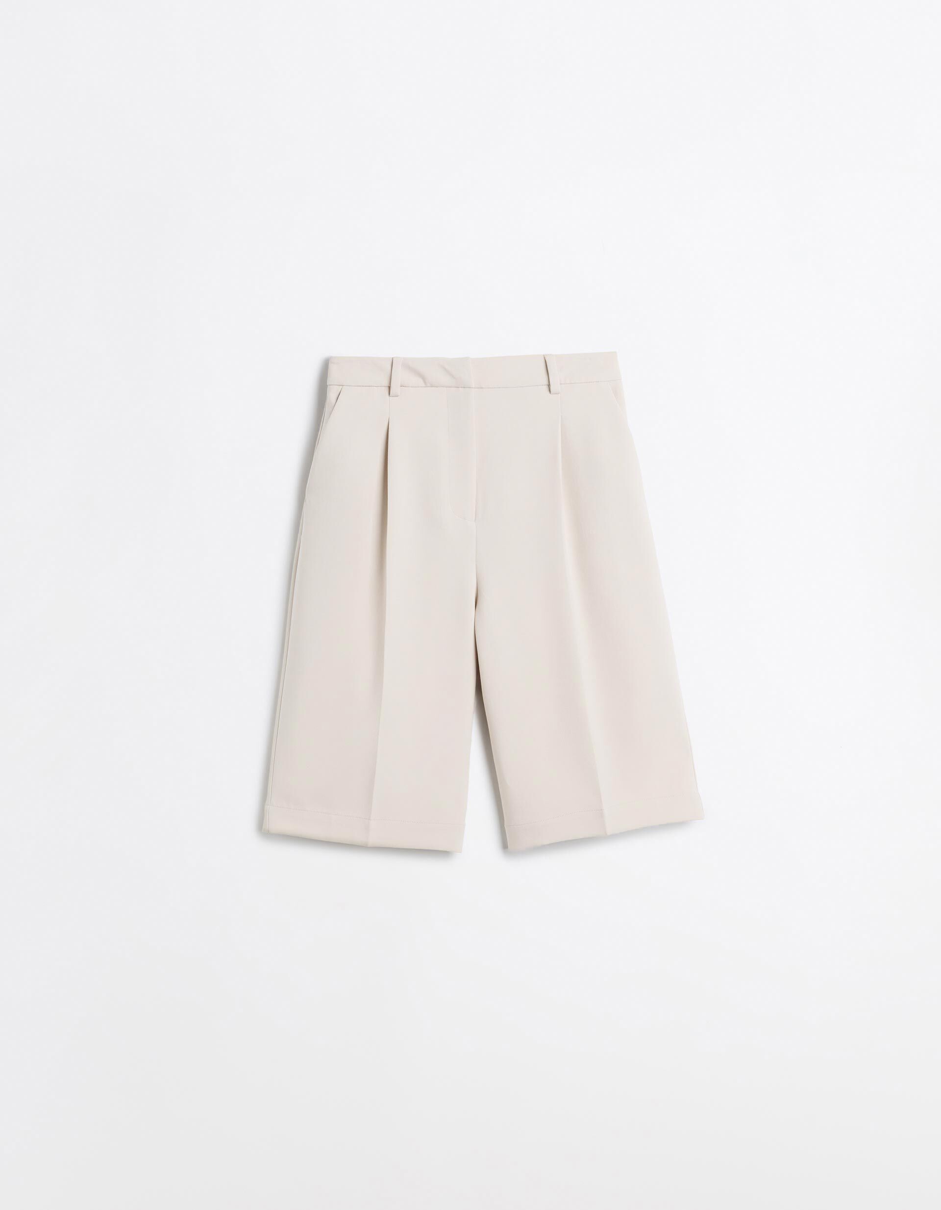 Comprar Online Cal&ccedil;&otilde;es Bermuda, Mulher, Bege