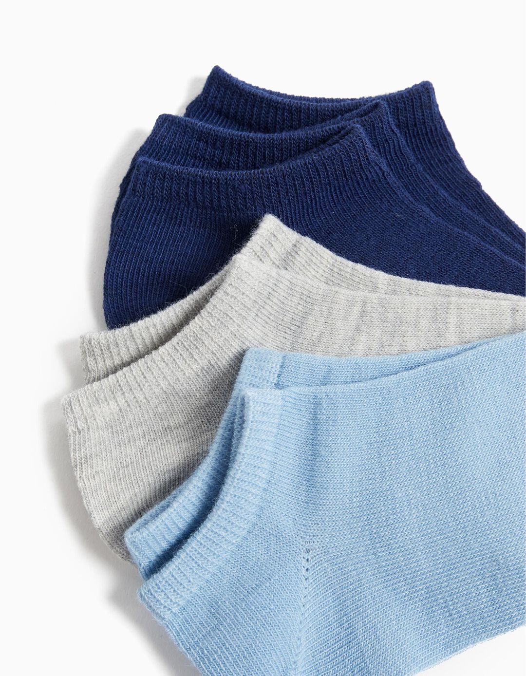 Pack 7 Pares de Meias Tornozelo, Menino, Multicor