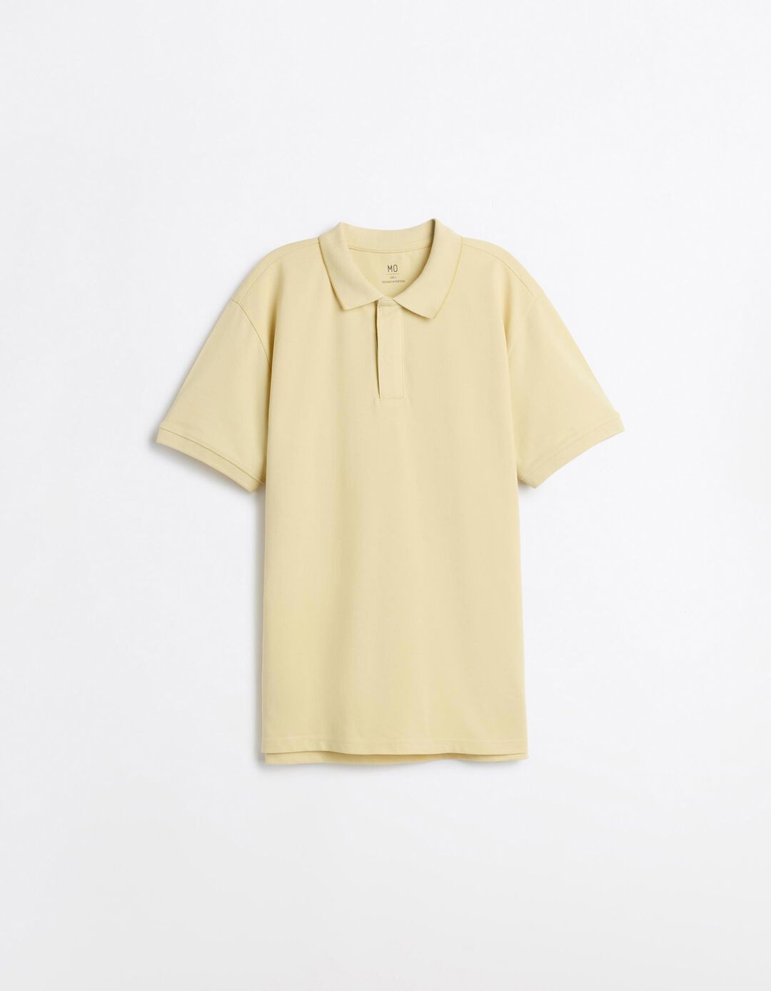 Polo Piquet, Homem, Amarelo