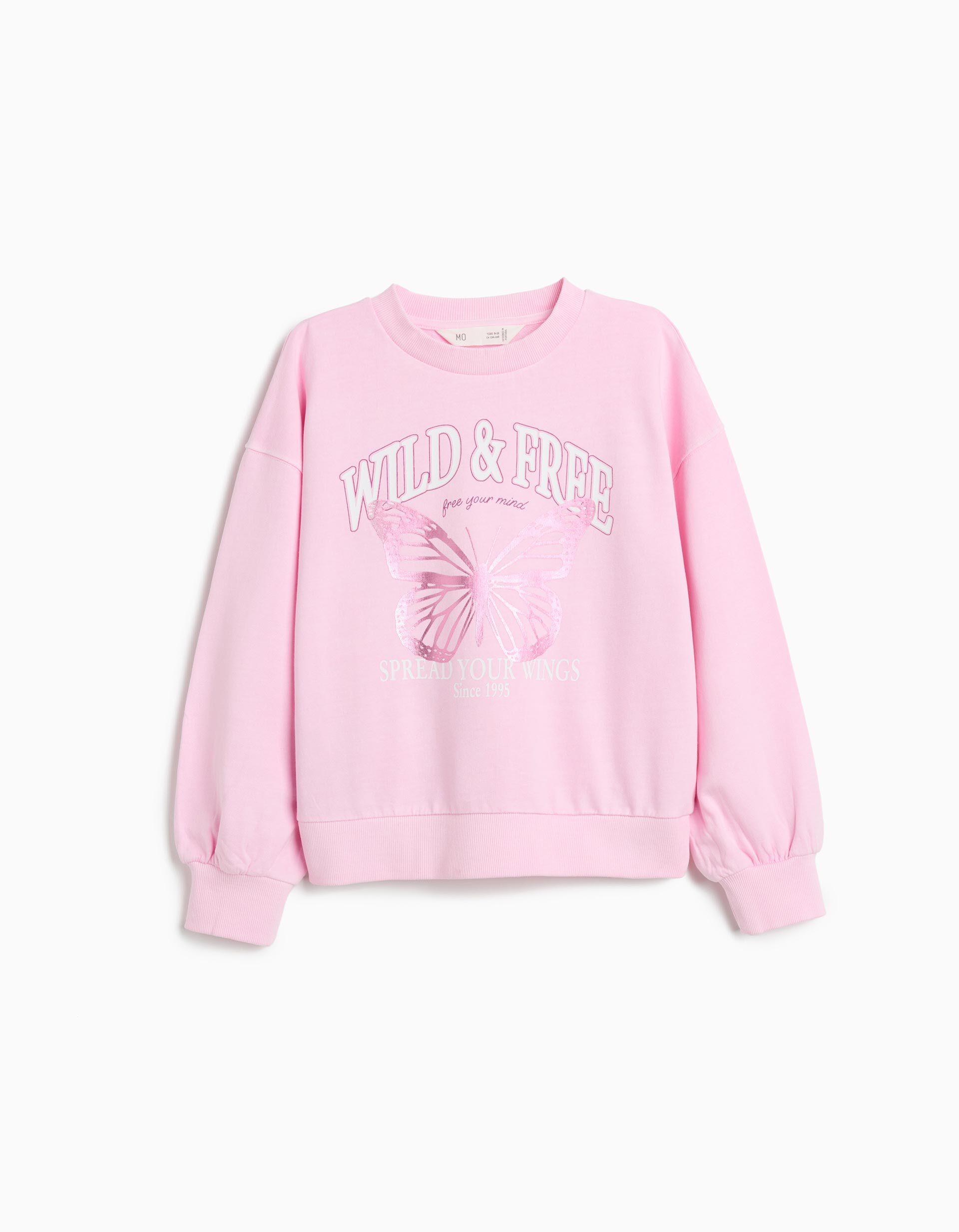Comprar Online Sweatshirt, Menina, Rosa Claro