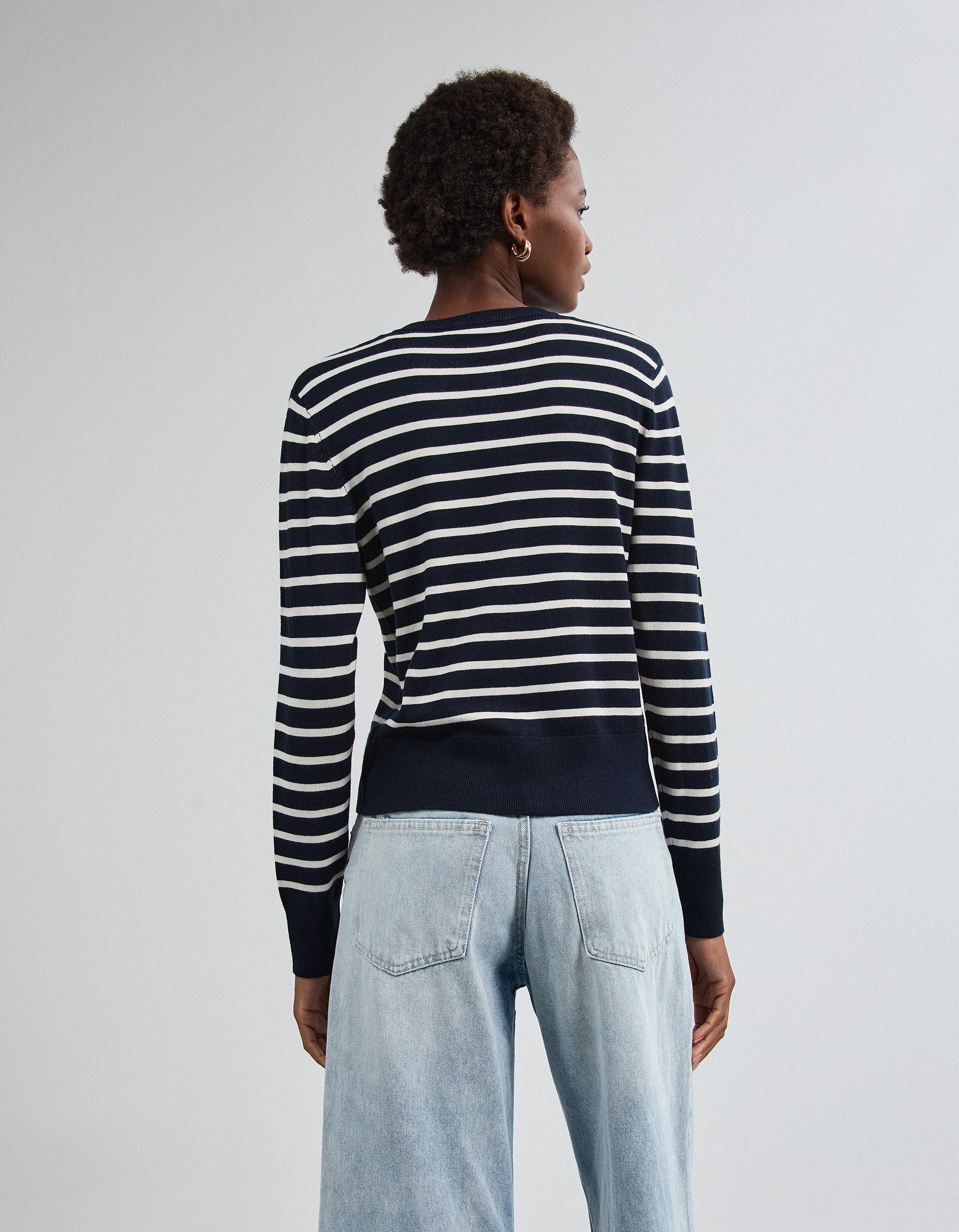 Comprar Online Casaco De Malha, Mulher, Azul Escuro