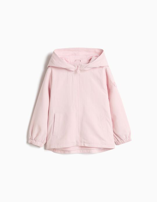 Comprar Online Parka Com Capuz, Menina, Rosa Claro