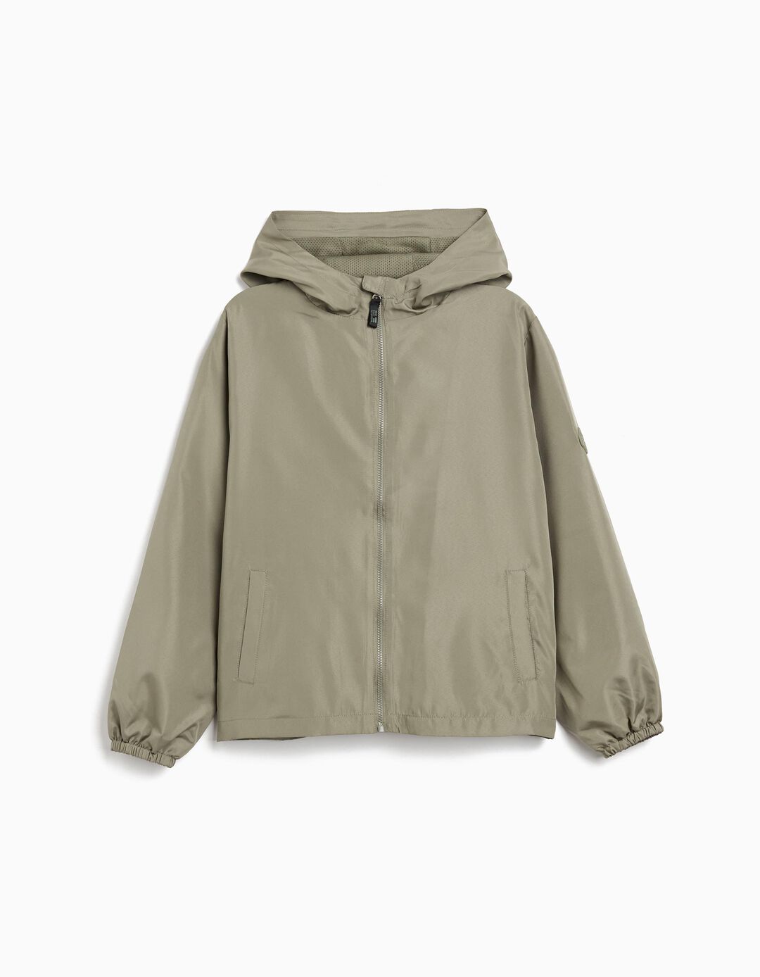 Parka com Capuz, Menino, Verde