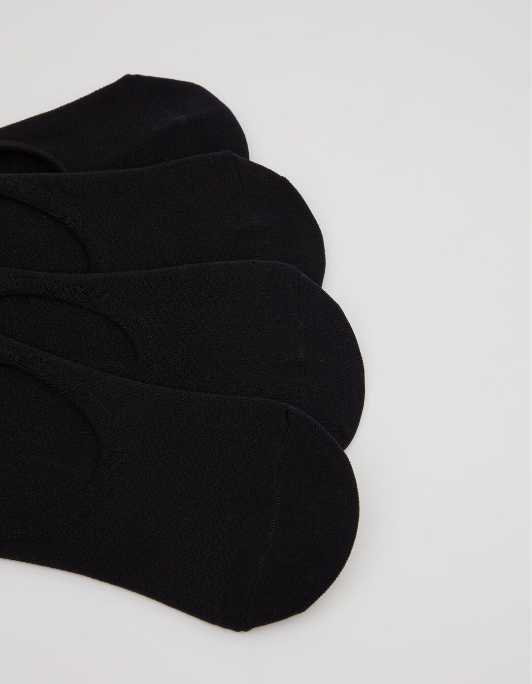 Pack 4 Pares Meias Desporto Pezinhos, Homem, Preto