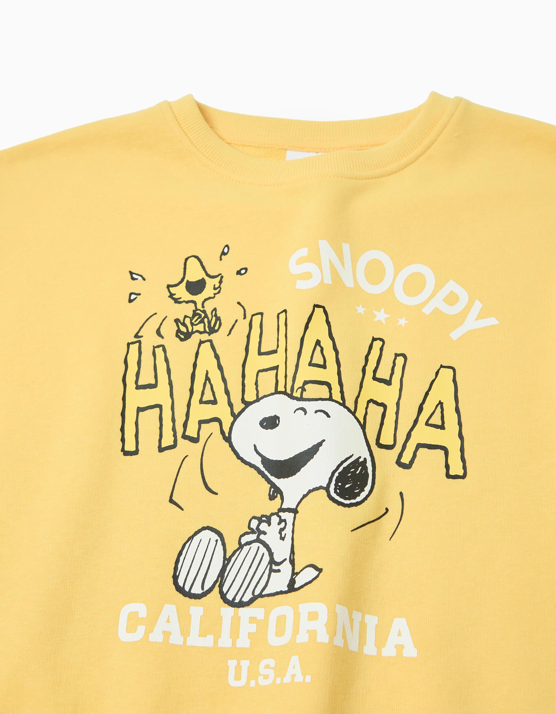 Comprar Online Sweatshirt 'Snoopy', Menino, Amarelo