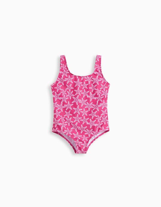 Comprar Online Fato de Banho Estrelas-do-Mar, Menina, Rosa Escuro
