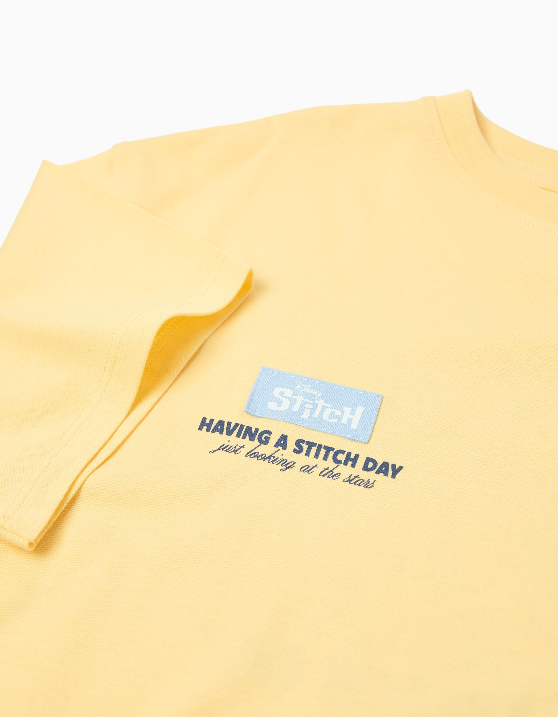 Comprar Online T-shirt 'Stitch' &copy;Disney, Menina, Amarelo Claro