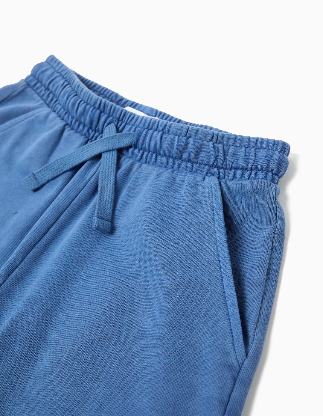 Cal&ccedil;&otilde;es de Felpa, Menino, Azul