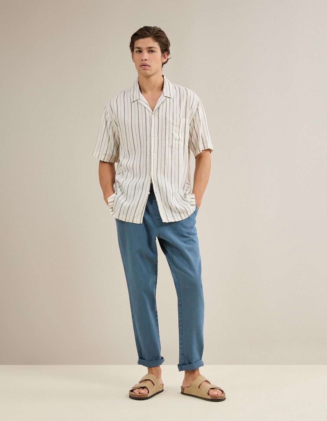 Cal&ccedil;as Joggers, Homem, Azul