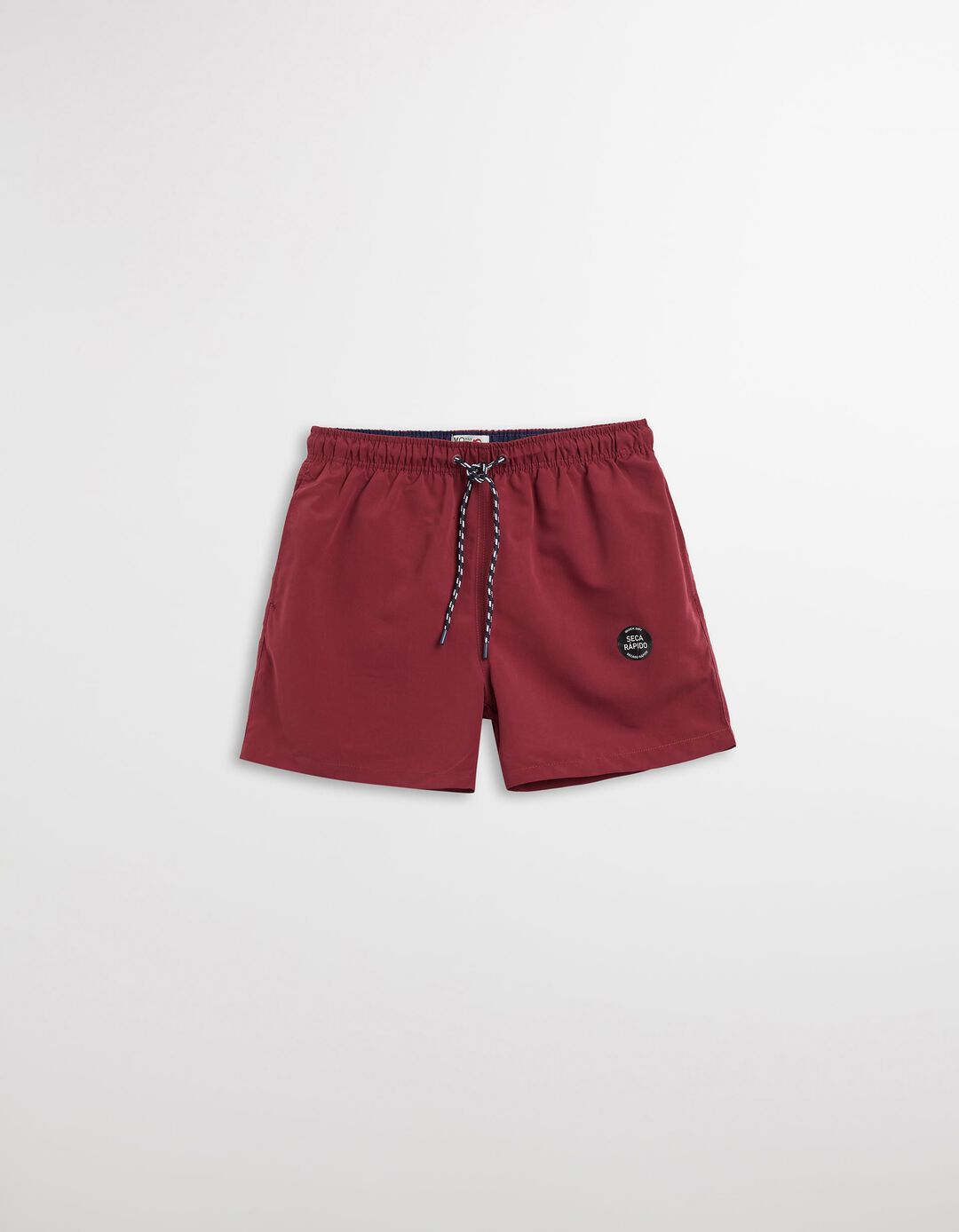 Calções de Banho, Homem, Vermelho Escuro 
