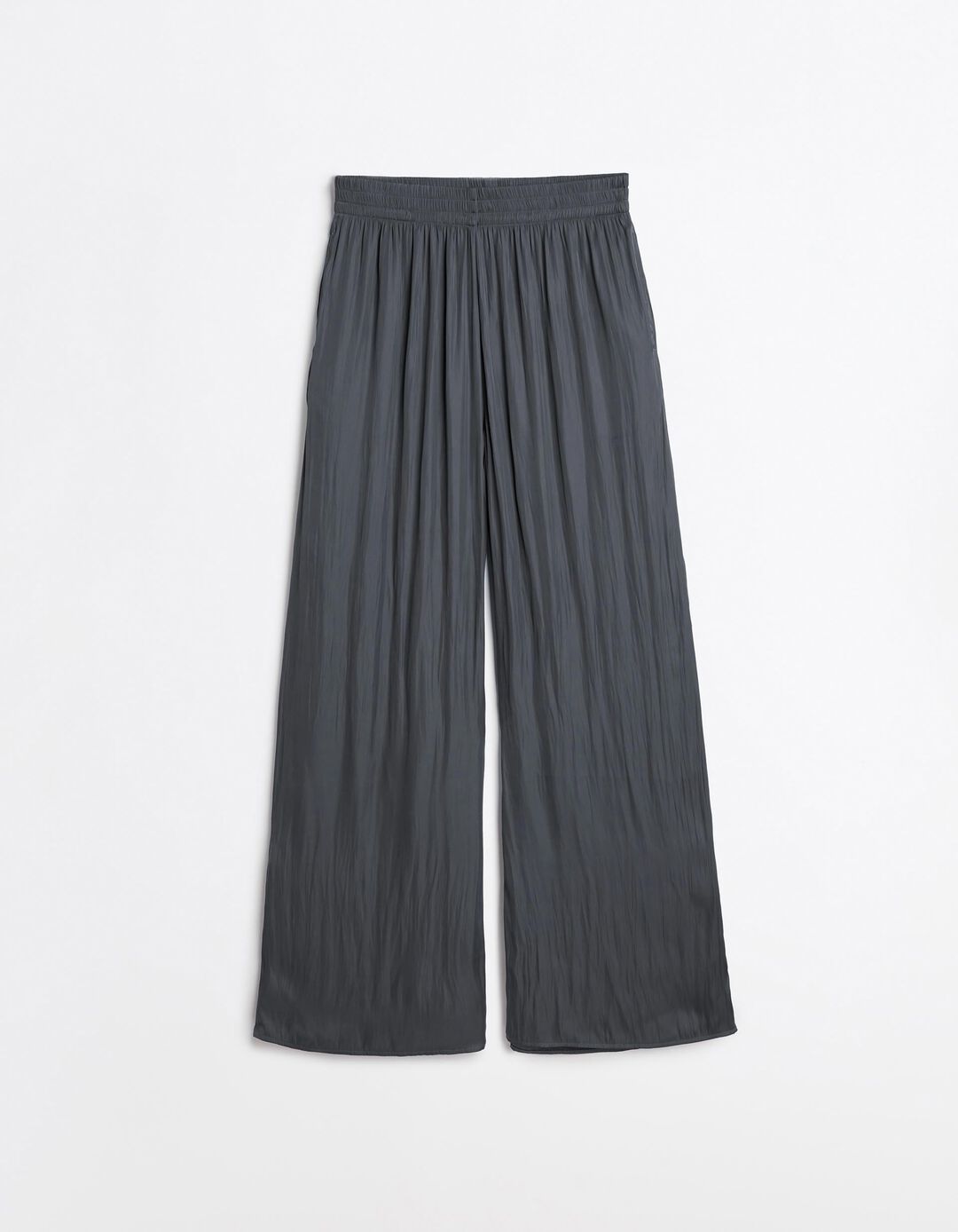 Cal&ccedil;as 'Wide', Mulher, Cinzento