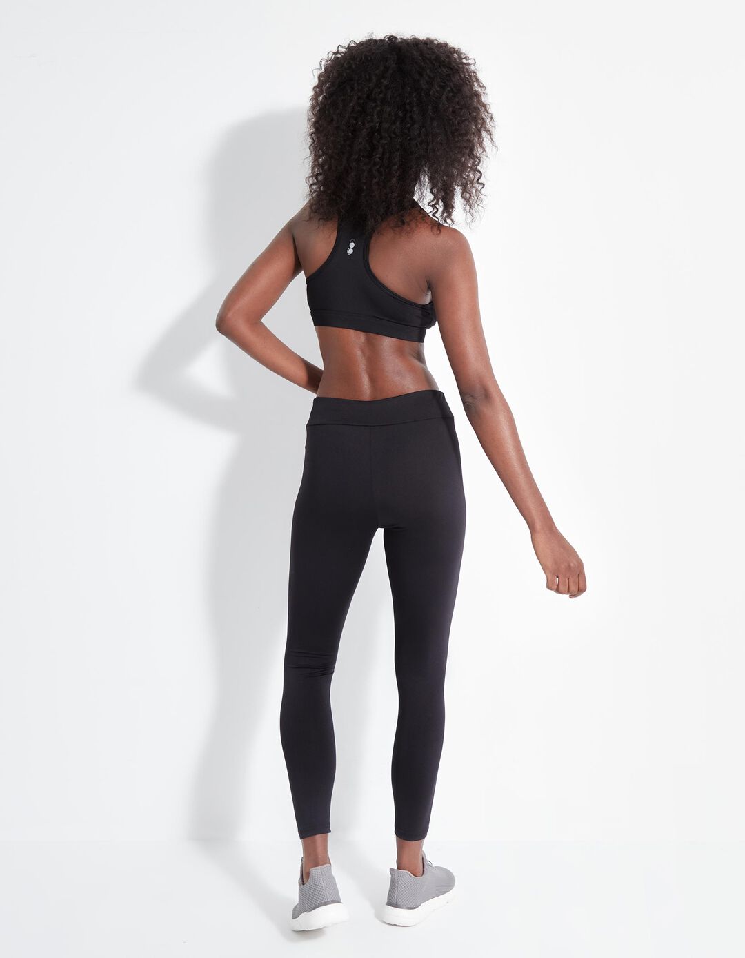 Leggings de Desporto, Mulher, Preto