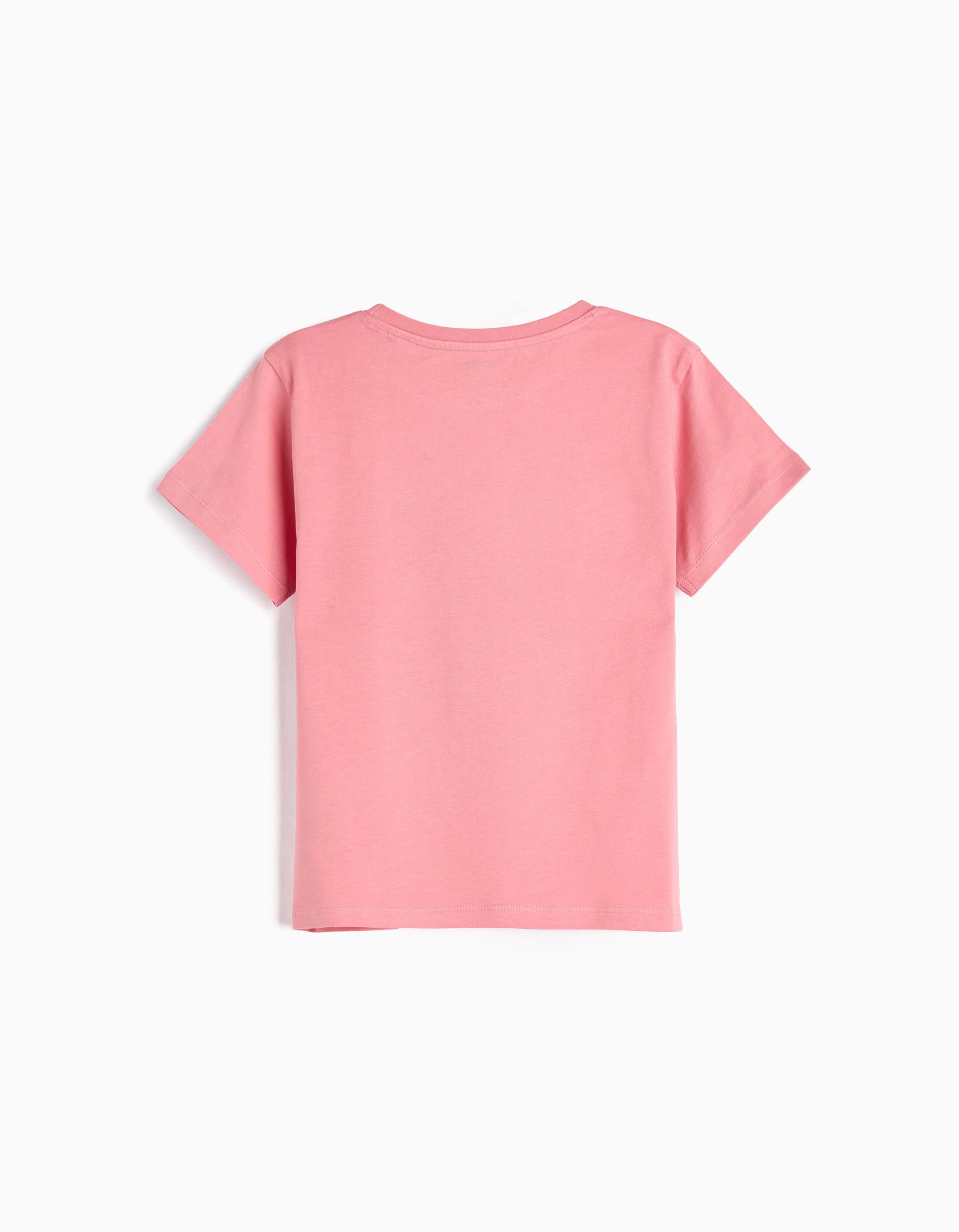 Comprar Online T-shirt 'Disney', Menina, Rosa Claro