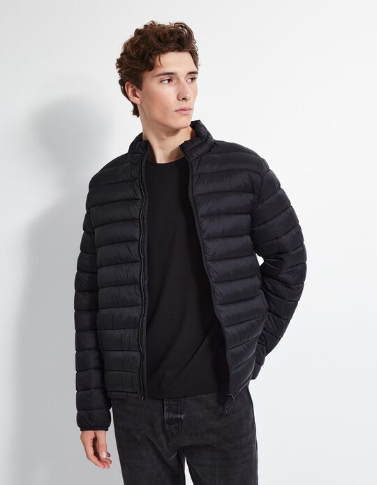 Comprar Online Casaco Acolchoado, Homem, Preto
