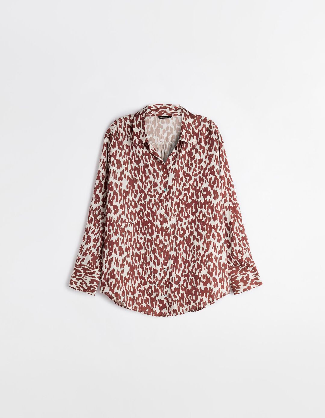 Camisa Acetinado, Mulher, Vermelho Escuro