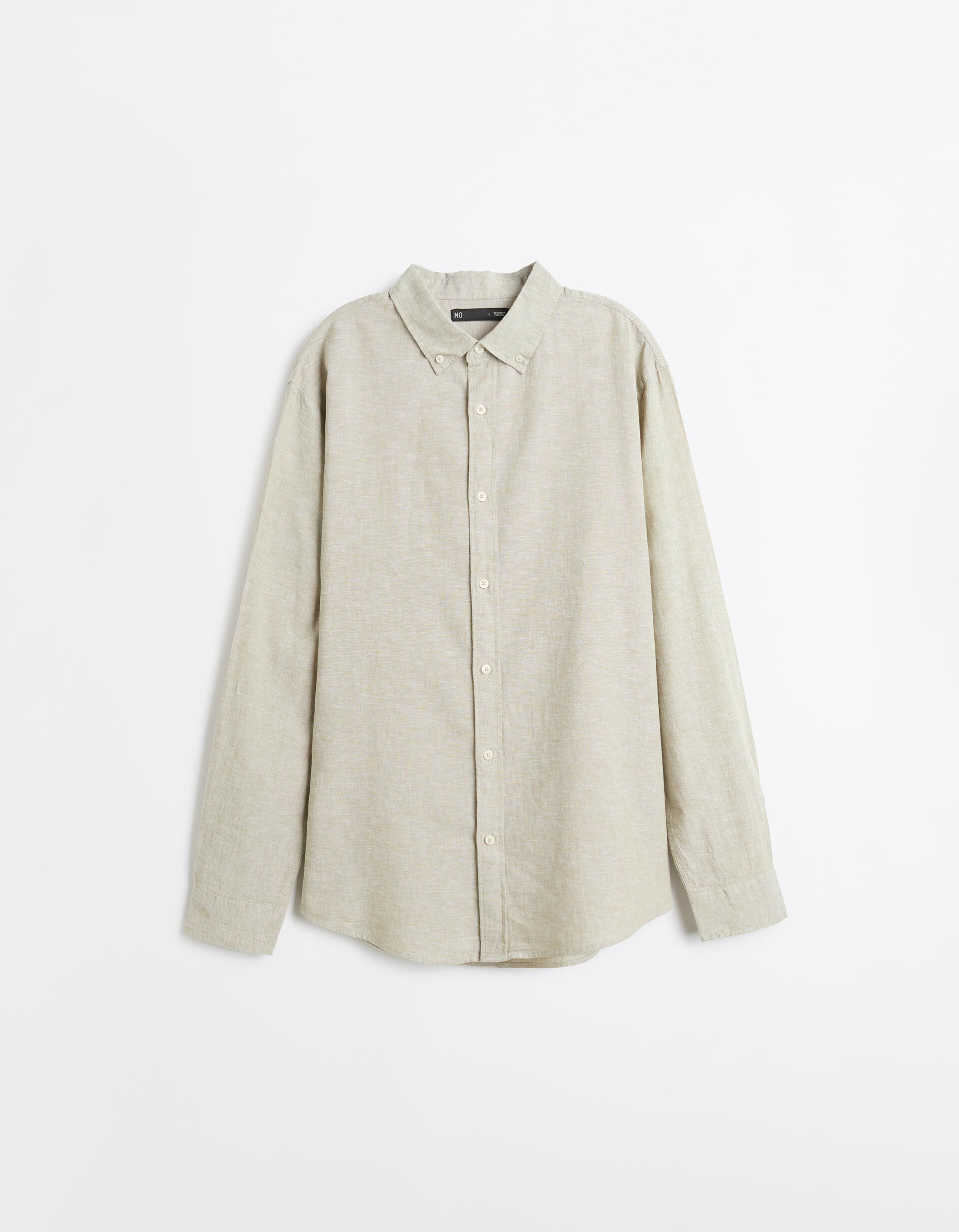 Comprar Online Camisa com Linho, Homem, Verde Claro