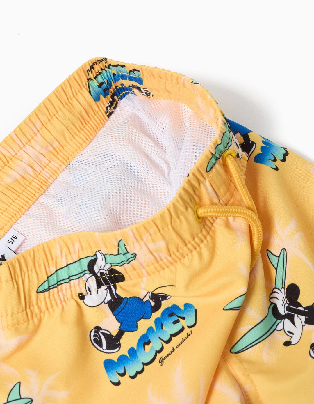 Calções de Banho 'Mickey', Menino, Amarelo