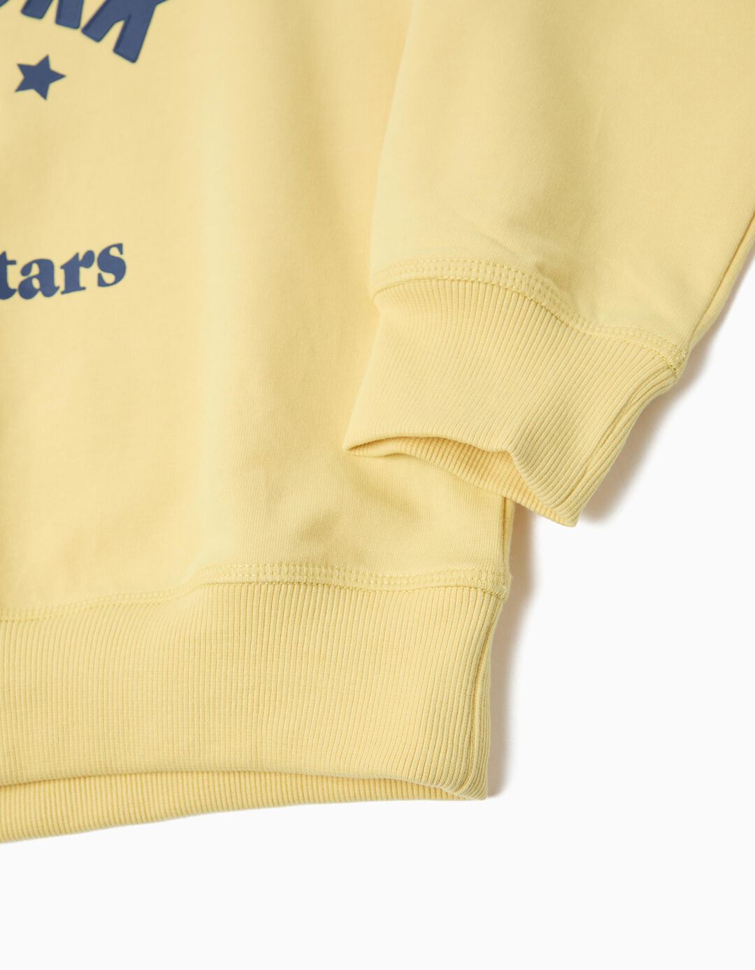 Sweatshirt, Menina, Amarelo Claro