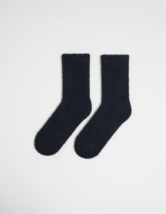 Comprar Online Meias Aconchegantes, Homem, Azul Escuro